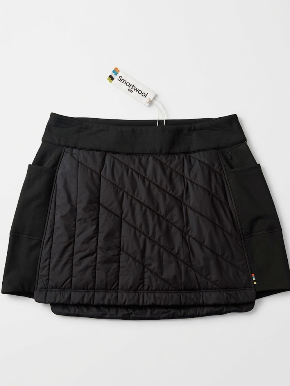 Smartwool Smart Loft Quilted Pull on Skirt Large New with Tags Merino Wool